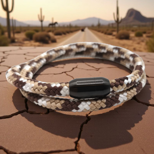 Segeltau-Armband "Outback" als Double | 8mm