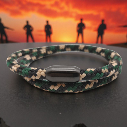 Segeltau-Armband "Warrior" als Double | 8mm