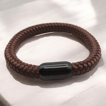 Segeltau-Armband "UNI" in Braun | 8mm