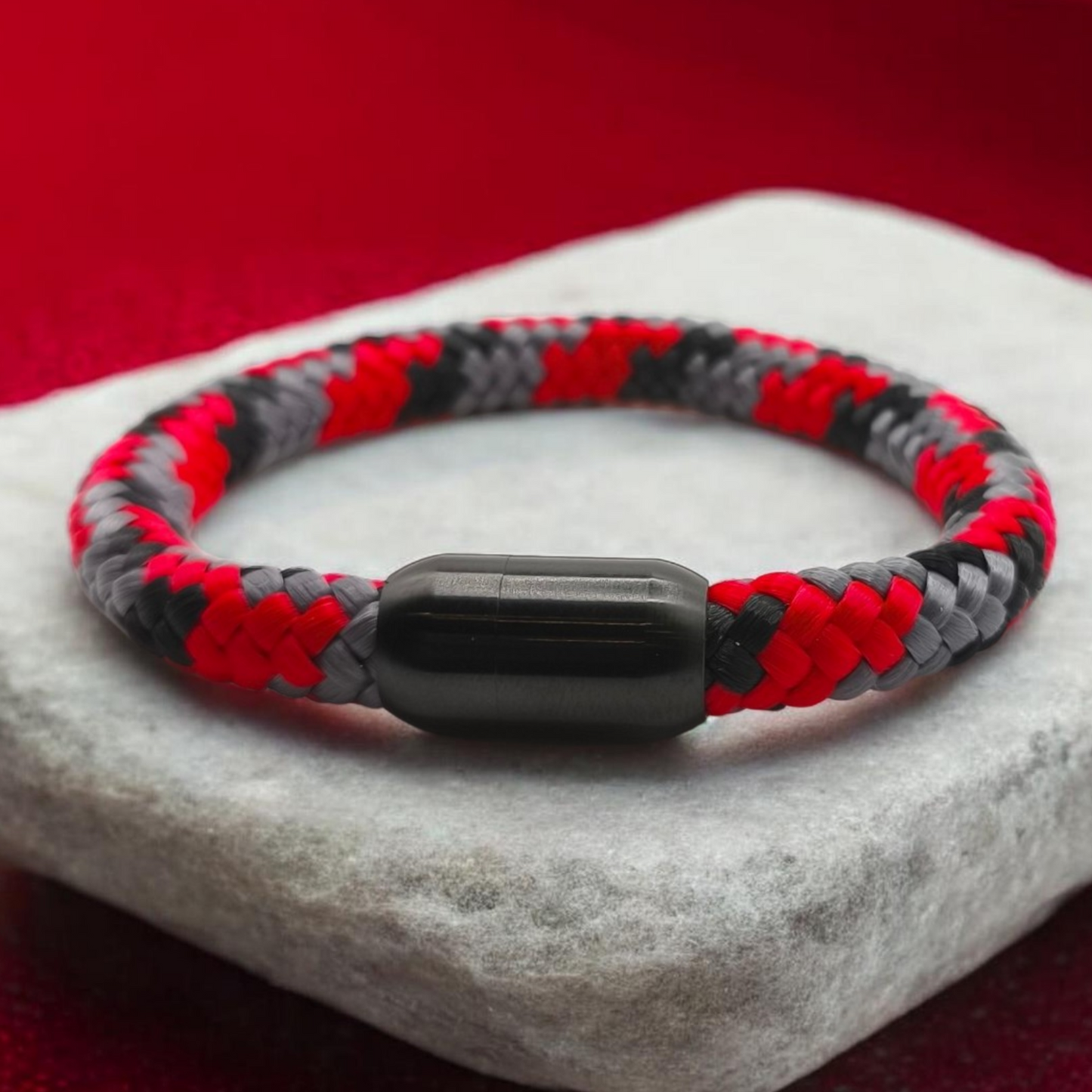 Segeltau-Armband "Fireman" | 8mm