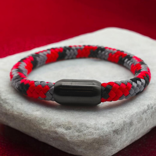 Segeltau-Armband "Fireman" | 8mm
