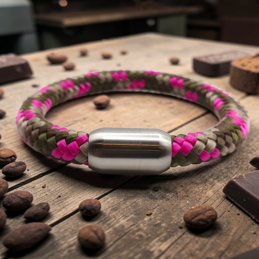 Segeltau-Armband "Sweet Chocolate" | 8mm