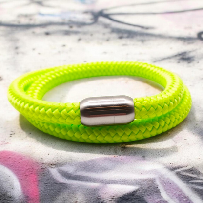 Segeltau-Armband "UNI DOUBLE" in Pistache | 8mm