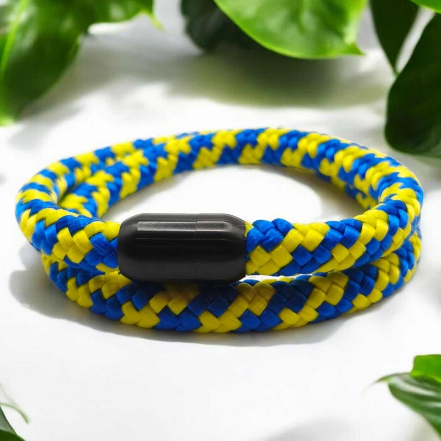 Segeltau-Armband "Amazonas" als Double | 8mm