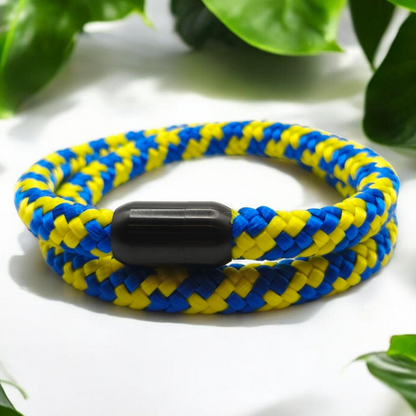 Segeltau-Armband "Amazonas" als Double | 8mm