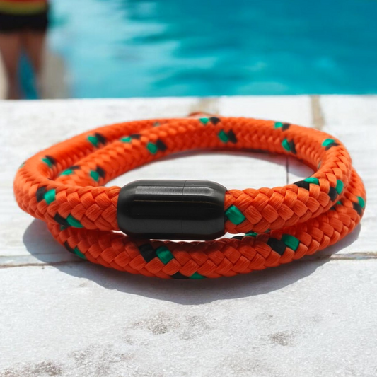 Segeltau-Armband "Lifeguard" als Double | 8mm