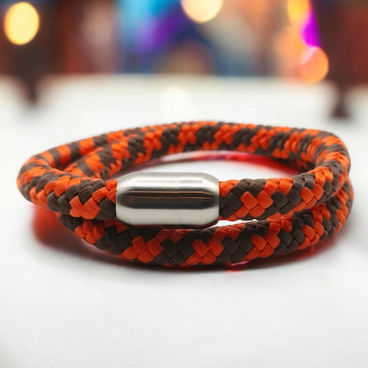 Segeltau-Armband "70´s" als Double | 8mm