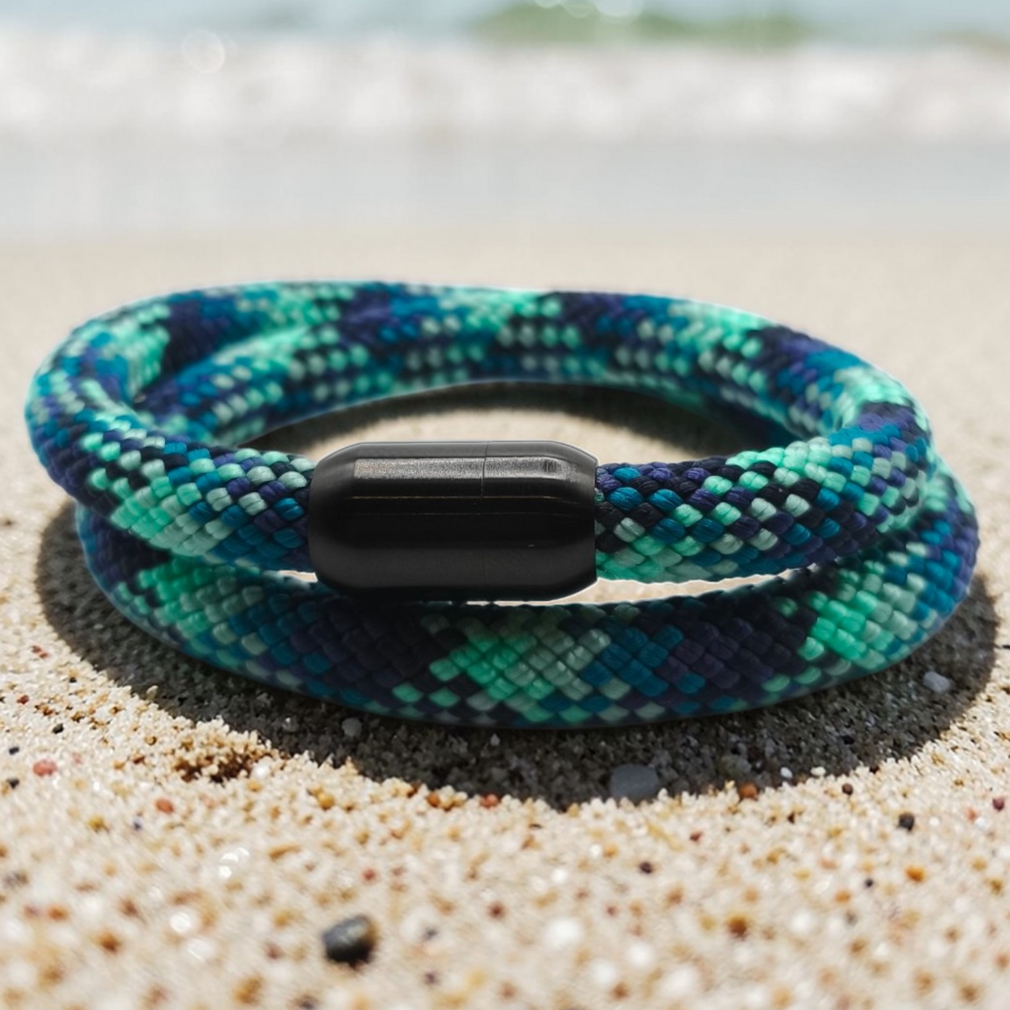 Segeltau-Armband "Neptun" als Double | 8mm
