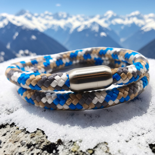 Segeltau-Armband "Hill" als Double | 8mm