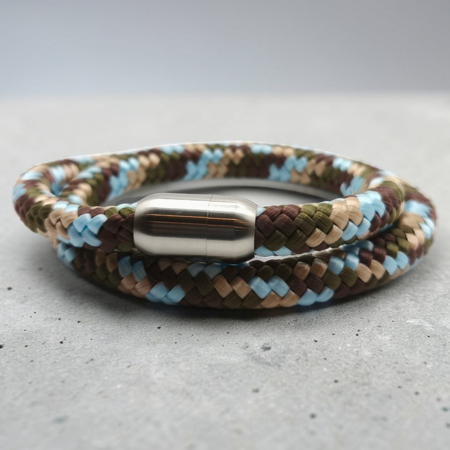 Segeltau-Armband "Tundra" als Double | 8mm