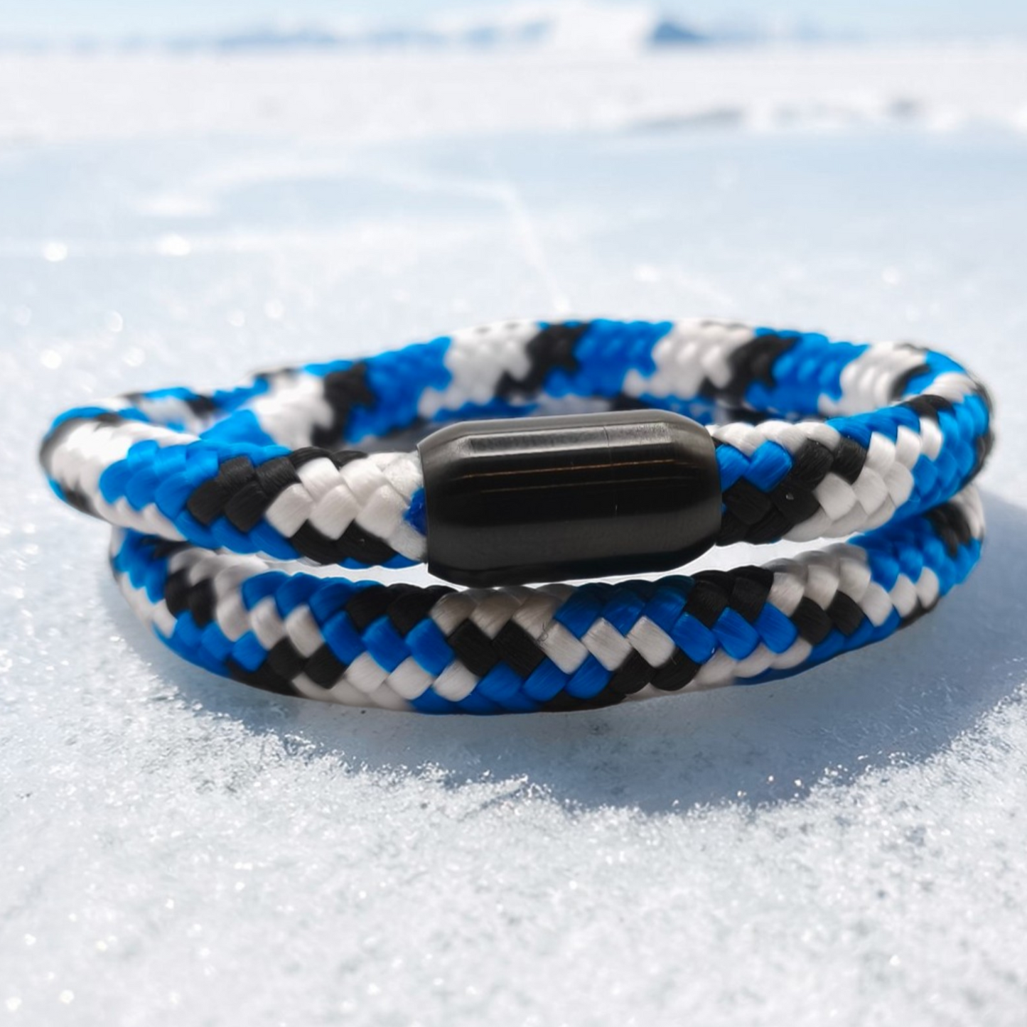 Segeltau-Armband "Baltic" als Double | 8mm