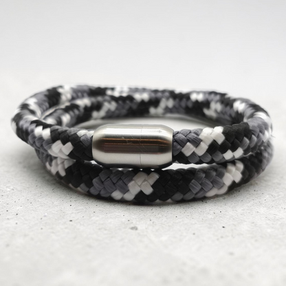 Segeltau-Armband "Predator" als Double | 8mm