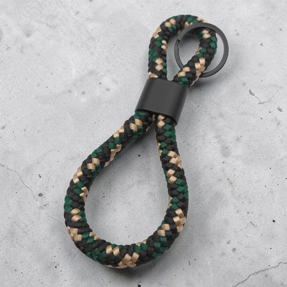 Double-Loop Schlüsselanhänger "Warrior" | 10mm Segeltau | 16cm Länge