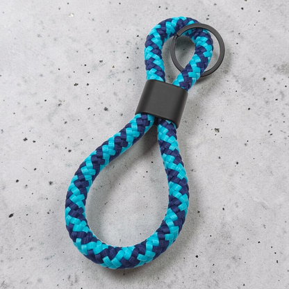 Double-Loop Schlüsselanhänger "Sailor" | 10mm Segeltau | 16cm Länge