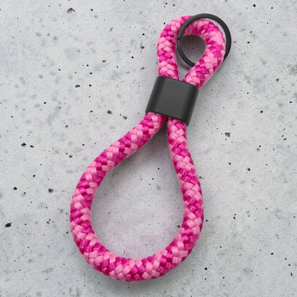 Double-Loop Schlüsselanhänger "Beauty" | 10mm Segeltau | 16cm Länge