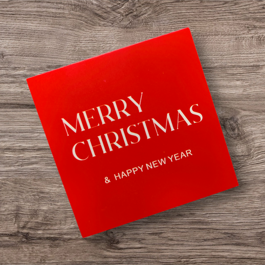 Grußkarte "Merry Christmas" | 60x60mm