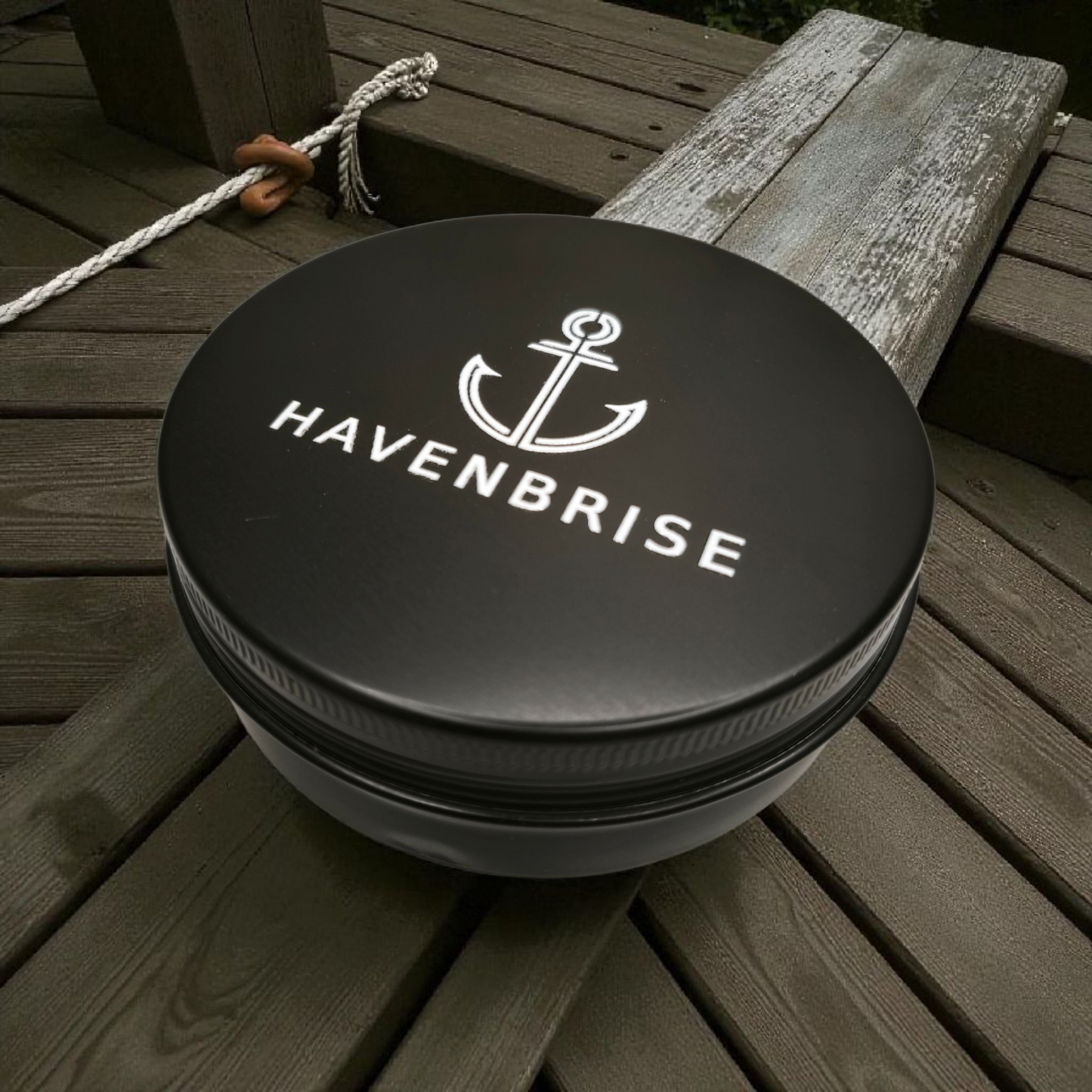Metalldose für Segeltau-Armbänder